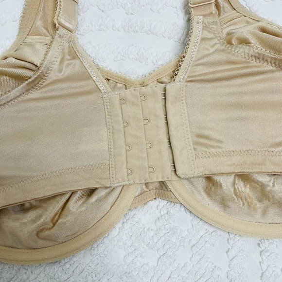 Wacoal Basic Beauty Full Figure Unlined Bra 38DDD - Picture 9 of 10